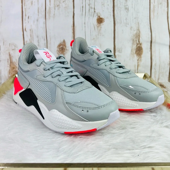 New PUMA RS-X Grey Pink Sneakers - Picture 2 of 10